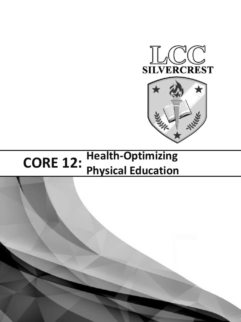 Final Core 12 Physical Education And Health 2 Pdf Volleyball Teams