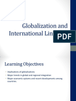 Globalization and International Linkages Theme 1