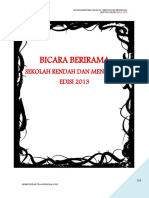 Kertas Kerja - Bicara Berirama 2013