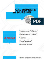 NCM 103 - Ethical Aspects in Nursing