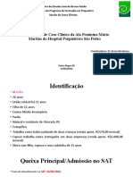 Caso Clínico Cursista Nadja Melo