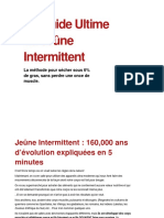 Nutrition Jeune-Intermittent