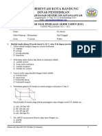 Soal Pat Matematika Kelas 5 2022