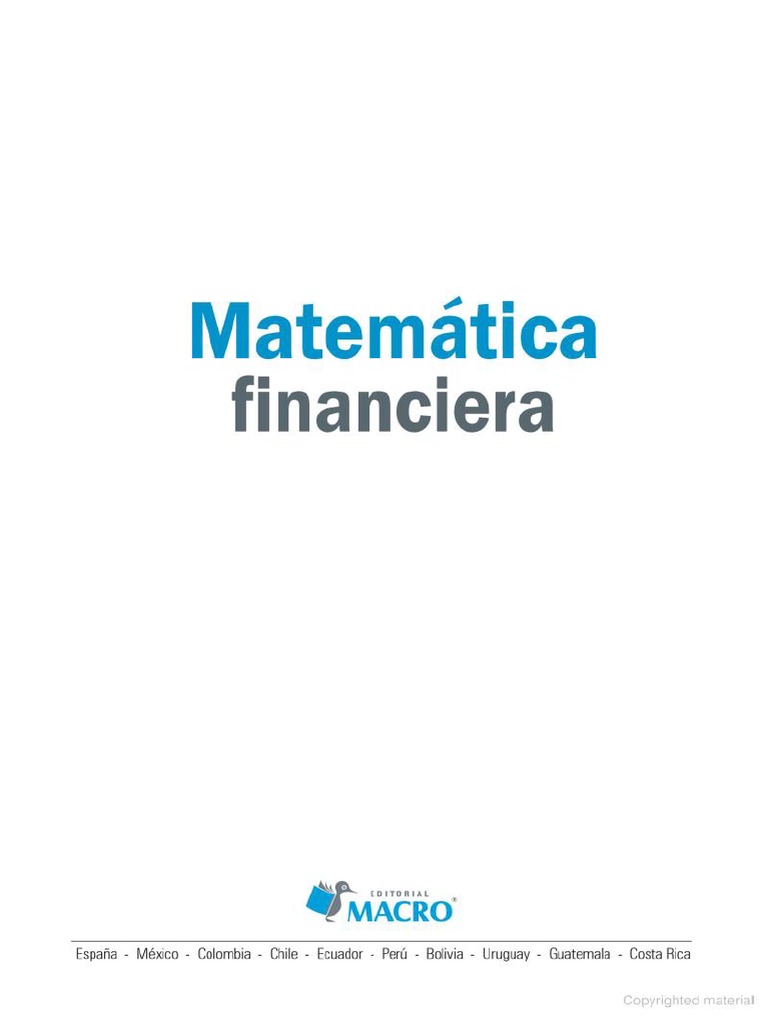 Matematica Financiera | PDF