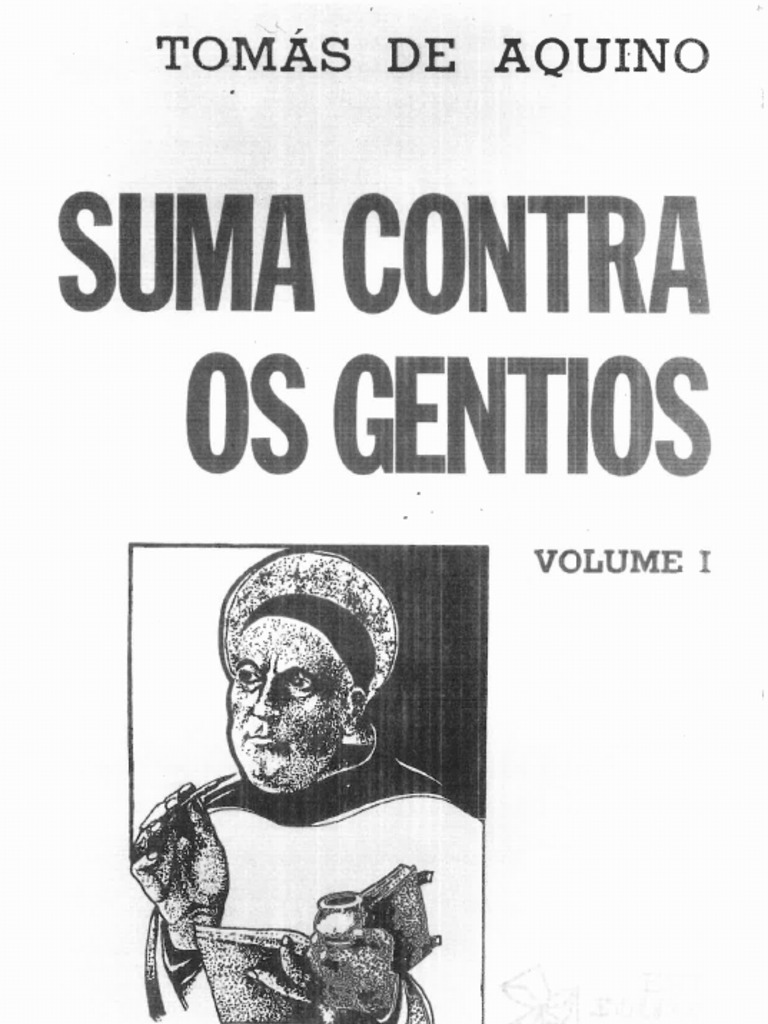 São Tomás de Aquino Suma Contra