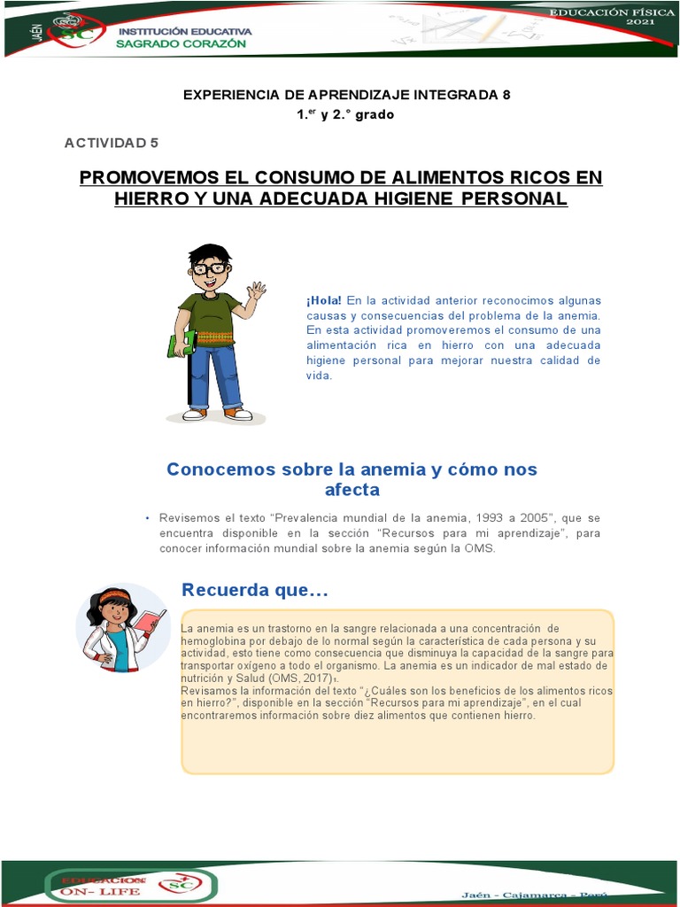 Actividad 05 | PDF | Anemia | Ciencias de la Salud