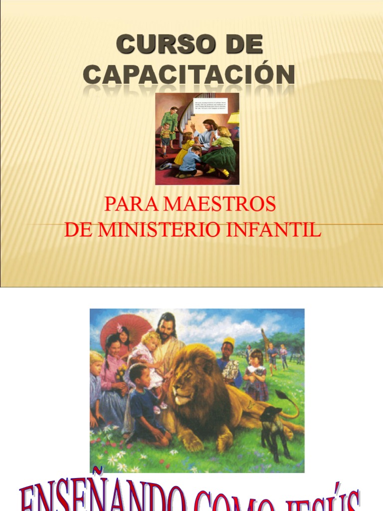 Guía Para Maestros De Ministerio Infantil Pdf Método De Enseñanza