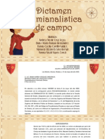 Exposición Criminalistica de Campo