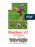 Blaziken A4 Lined