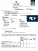 Client/Citizen Satisfaction Survey Form: I. Client Information (Impormasyon NG Kliyente)