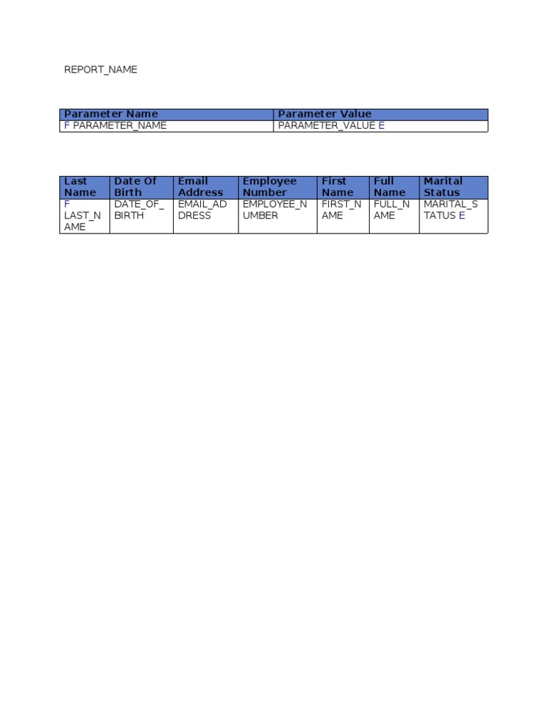 Template Builder | PDF