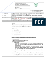 SOP Candidiasis Mukokutan