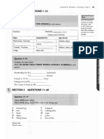 Section 1 Questions 1-10: Academic Module-Practice Test 2 45