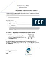 Ficha de Sintomatología Prueba Lima Crack