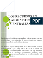 4 Presentacion Los Recursos en La Administracion Centralizada(1)
