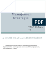PM-7 Manajemen Strategis