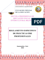 REGLAMENTO ESPECIFICO PRACTICAS PRE PROFESIONALES VERSION 2022 (1)