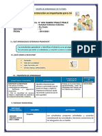 Sesión de Aprendizaje de Tutoría