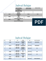 Jadwal Belajar