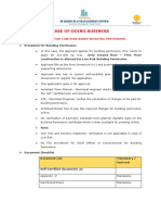 Procedure For Moderate Risk Based Building Permission