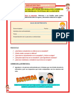 LUNES A - FICHA - Entrevistamos para Recoger Información Sobre La Riqueza y Diversidad Cultural de La Región