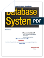 Full Book Database System Handbook 3rd Edition by Muhammad Sharif
