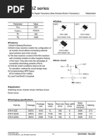 Datasheet DTA113ZE