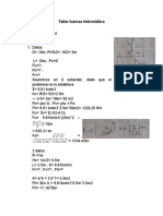 Taller Fuerzas Hidrostática