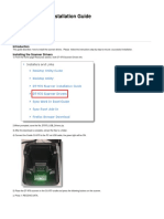 DT-970 Scanner Installation Guide: Installing The Scanner Drivers