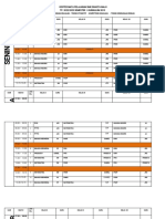 Roster Mata Pelajaran SMK Swasta Maju TP. 2022/2023 SEMESTER I KURIKULUM 2013