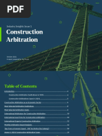 Construction Arbitration: Industry Insights Issue 1