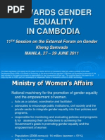 Download Towards Gender Equality in Cambodia by ADBGAD SN58874534 doc pdf