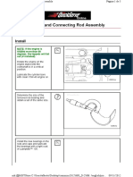 001-054 Piston and Connecting Rod Assembly: Install