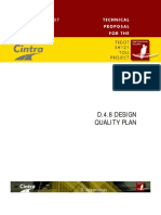 D.4.8 DESIGN Quality Plan: Chapter Name Here