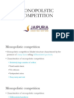 Monopolistic Competition