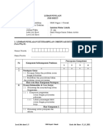 Rubik Penilian Job Sheet