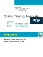 Chapter 5 Static Timing Analysis