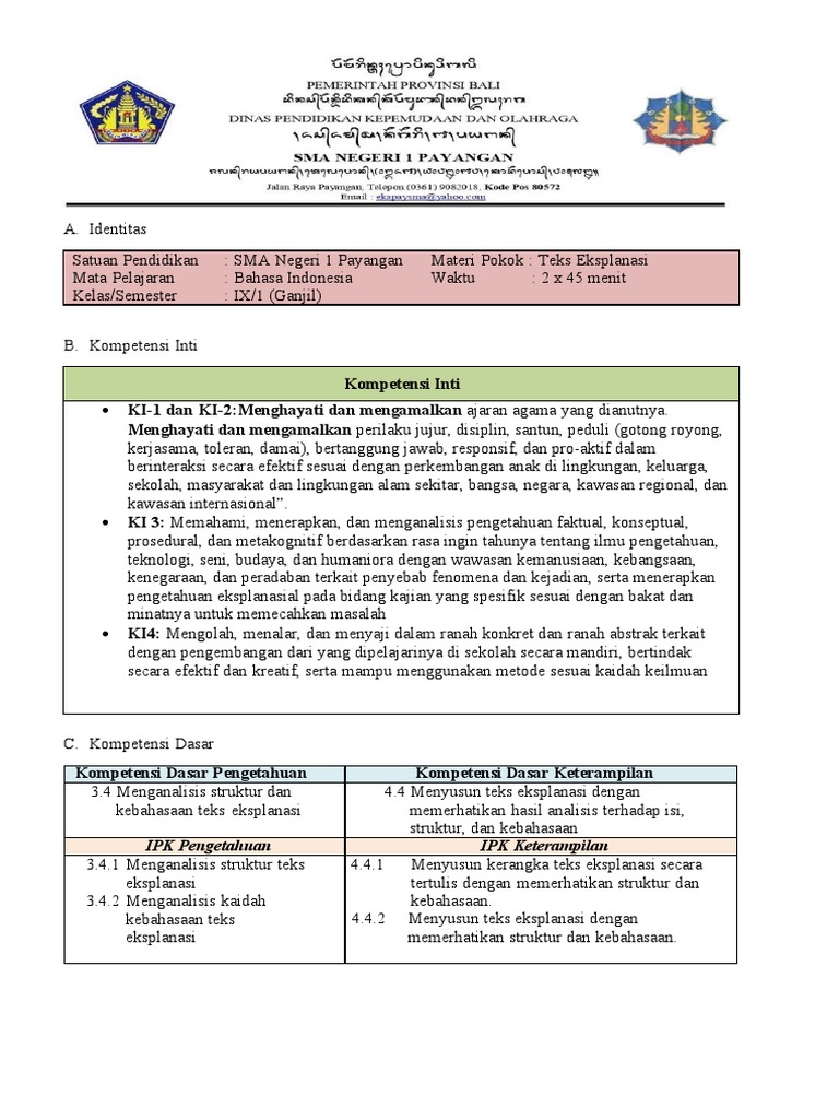 RPP Guru Model | PDF | Karier & Perkembangan | Seni