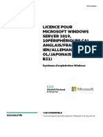 Microsoft Windows Server 2019 10 Devices CAL EnglishFrenchItalianGermanSpanishJapanese LTU-PSN1011483875MAFR