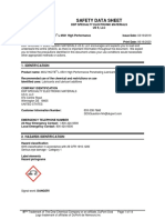 MSDS Penetrating Lubricant