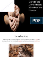 Biology Growth and Development of Animal and Human