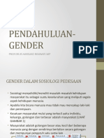 Pendahuluan Gender