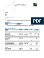 Data Sheet - PALIGHT Digital: Flat Foamed PVC Sheet
