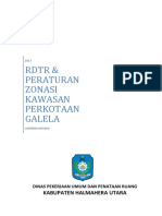 Laporan Antara RDTR Kawasan Perkotaan Galela Halmahera Utara