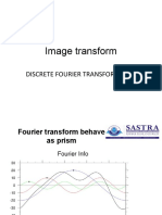 Image Transform: Discrete Fourier Transform (DFT)