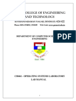 Os Lab Manual