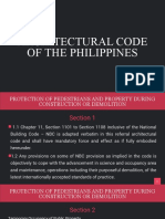 Architectural Code of The Philippines TO BE EDITED