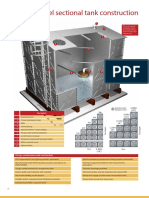 Pressed Steel Sectional Tank Construction: Description