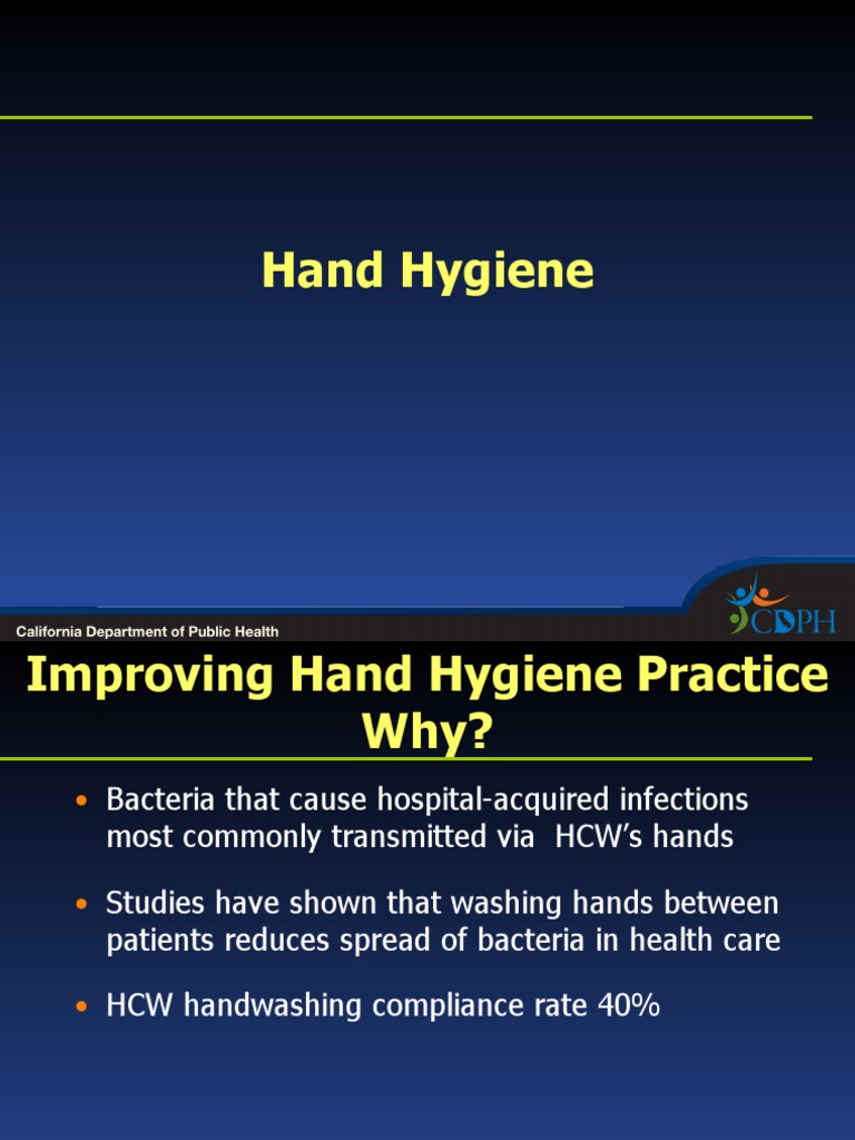 Hand Hygiene PDF Hand Washing Hygiene