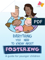 Fostering Explained To Younger Booklet